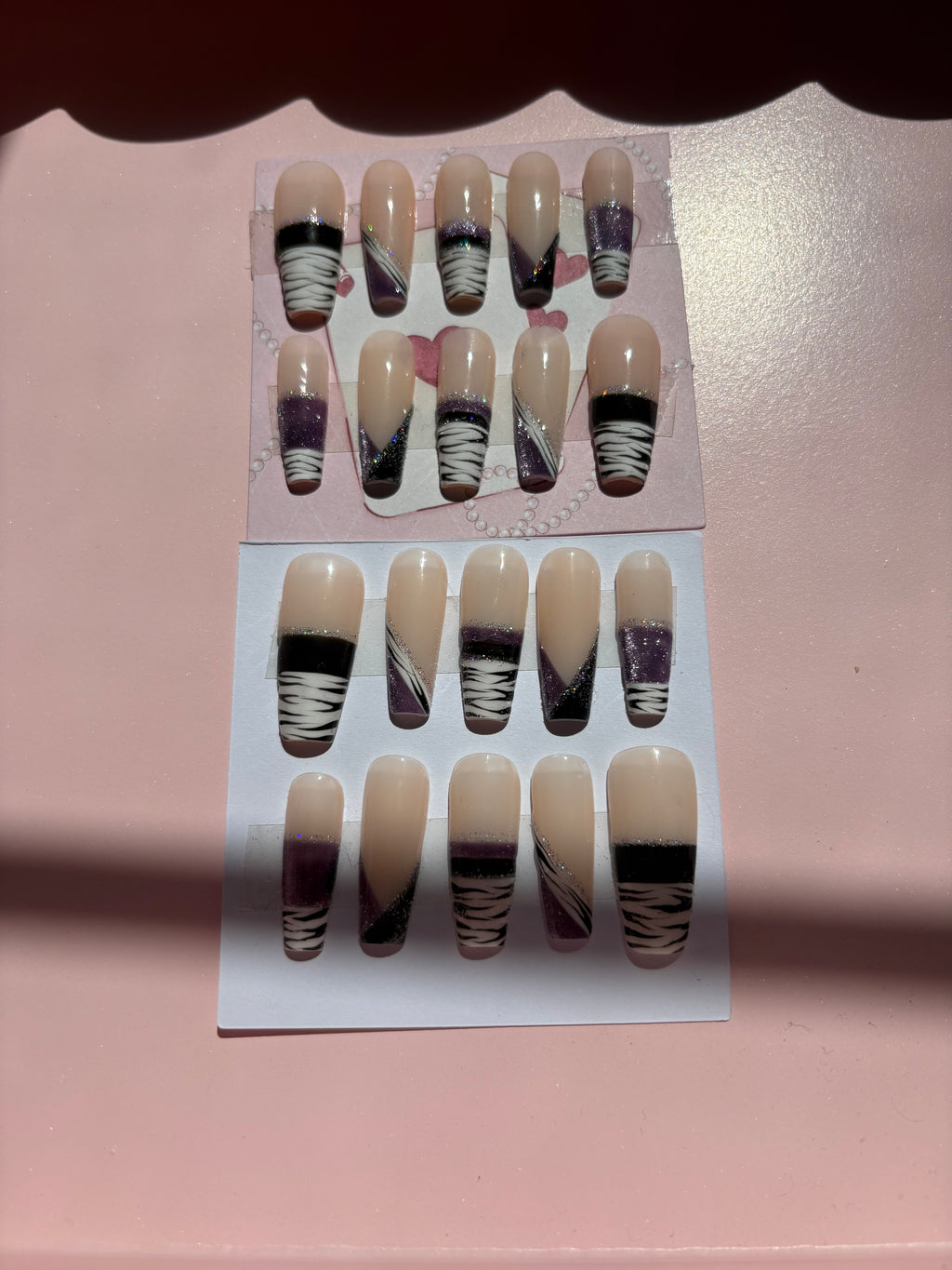 Midnight zebra glam